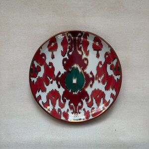 Aerin x Williams Sonoma Ikat Individual dessert Dish Colorful Decorative Plate